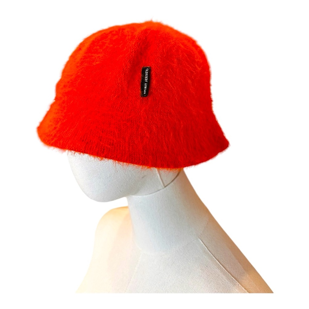 Spirit Jersey‎ NWT bright orange fuzzy bucket hat